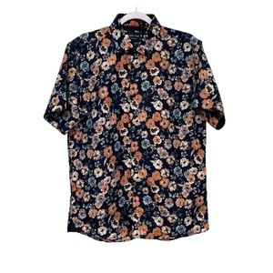 Silver Stone Collection Floral Short Sleeve